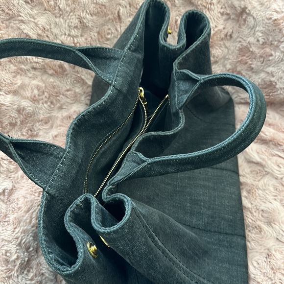 Prada Canapa Gray Denim with Strap 204 - Picture 12 of 14